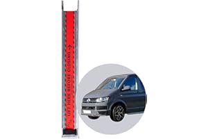 040 Parts Supporto portellone posteriore migliorato compatibile per VW T5, T6, T7 Transporter accessori o multivan con ampi ammortizzatori accessori supporto portellone posteriore