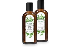 alkmene Lotion capillaire à l'ortie biologique - Lotion tonique cheveux à la provitamine B5 pour cuir chevelu sensible et cheveux fins - sans silicone, parabens, SLS et SLES (2x 250 ml)