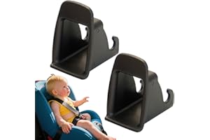 Esshogo 2 pezzi Isofix, adattatore Isofix, retrofit isofix, adattatore, aggiornamento Isofix Universa, supporto universale per seggiolino per bambini
