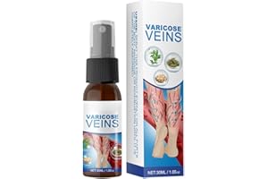 HEITIGN 3 Pack Spray para Venas Varicosas 30ml Spray de Hierbas para la Eliminación de Venas Varicosas y Arañas Vasculares Mejora la Circulación Sanguínea