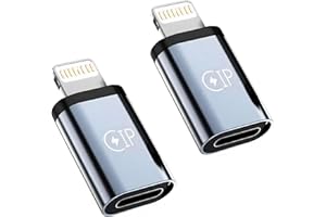 Azuxreza USB C to Lightning Adapter,USB C Male to Lightning Female Adapter for iPhone 14/13/12/11/X/XS/XR/8/MacBook,iPad/iPod/AirPods,Support Data Transmission