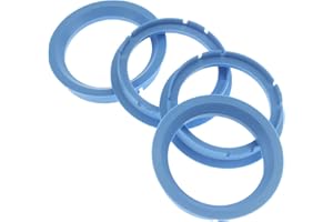 RKC 4X Zentrierringe 70,0 x 57,1 mm Hellblau Felgen Ringe Made in Germany