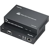 VegGieg 4K 30Hz HDMI KVM Extender 120 Metre CAT5E/6 HDMI Menzil Genişletici Uzatıcı