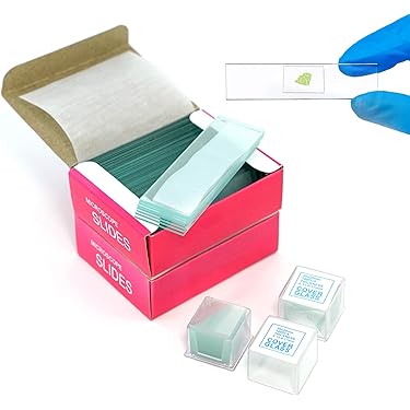 GETAJGHSD 2 Mikroskop Objektträger Ständer - Orange Laborzubehör Aus PP-Kunststoff