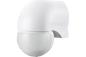 Maclean MCE203 Infrared Motion Sensor Pir Modern Range 12m (12m 180°)