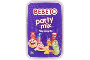 Bebeto Fizzy Party Mix (400g), Halal Certified Sweets, Pack of 1