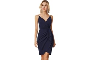 GRACE KARIN Damska sukienka koktajlowa z cekinami, bez rękawów, dekolt w serek, obcisła sukienka do klubu