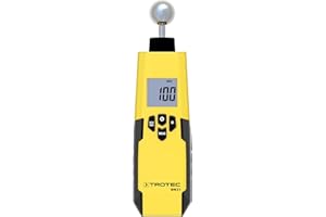 TROTEC Testeur d'humidité BM31 - non-destructif, professionnel, capteur à bille pour tous matériaux murs bois