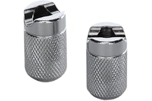 SUNMONDO Glutkiller 2 pezzi in metallo di alta qualità – Saltatore di glutine in qualità premium (cromo/argento)