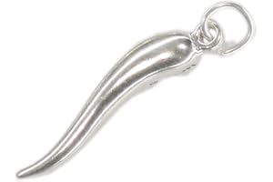 MALDON JEWELLERY Horn of Life sterling silver charm pendant .925 x 1 Luck Long Life