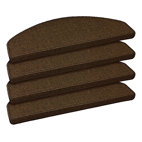 Stufenmatte Treppenschoner Dunkel Braun 28×65 cm - 2