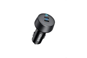 ‎ANKER Anker PowerDrive III Duo USB-C car charger, 40W 2-port PowerIQ 3.0 charger, power delivery for iPhone 15/15 Plus/15 Pro/15 Pro Max, Galaxy S10/S9, Pixel, iPad/iPad Mini and more