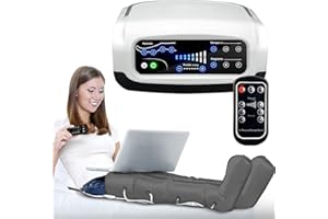 gridinlux® | Presoterapia para casa AirPress FUTURE | Mando | Masajeador muscular para pies y piernas cansadas | Compresión Presión y circulación | Drenaje