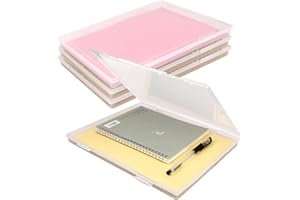 RAKUTE Porte Documents A4,4pcs A4 organiseur transparent de documents Pour documents,Organisateur de documents portables,Organiseur en plastique pour Rangement Papier Administratif & Scolaire