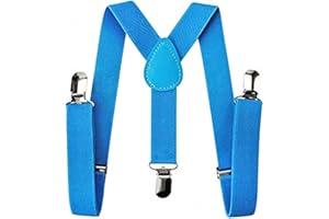 LOVELEGIS Bretelle bambino - bratelle elastiche - regolabili - accessori bambino - eleganti - tinta unita - Idea regalo Natale e compleanno