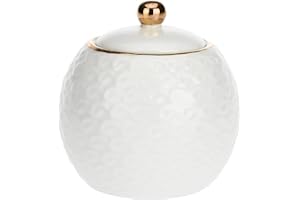 LA PORCELLANA BIANCA PB PORCELLANA Momenti Oro Sucrier avec Couvercle 23 ML Nylon/A