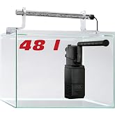 sera Scaper Cube 48 l başlangı&ccedil; seti, modern nano akvaryum (48 l) LED aydınlatmalı ve filtreli