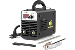 H HZXVOGEN HZXVOGEN 220V ARC Welder with LCD Digital Display, 2 in 1 Lift TIG/ARC Stick Welder, IGBT Inverter Welder with Hot Start Arc Force Anti-Stick, Portable Mini Welder
