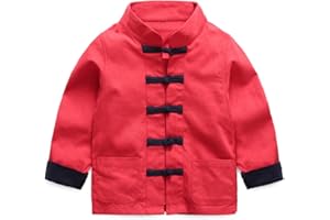 Mud Kingdom Tang Outerwear Boys Chinese New Year Jackets Cotton Linen 2-12 Years
