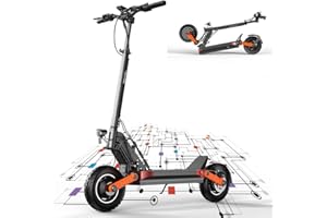 JOYOR Trotinette Electrique Adulte S Serie Autonomie 75-90KM Moteur 2000W Trottinette électrique Puissante Sportive Professionnelle Aventure Travail Pneus Tout-Terrain Scooter Electrique Adulte