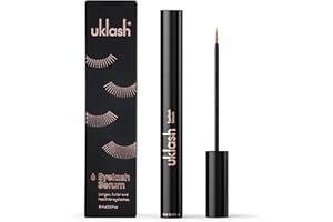 UKLASH Eyelash Growth Serum For Longer & Fuller Lashes - 3ml. Clinically Proven Formula for Naturally Longer Lashes and Exten