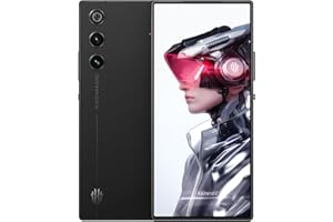 ‎REDMAGIC REDMAGIC 10 Air 120Hz Gaming Smartfon, 5G Android Smartphone, 12GB RAM+256GB ROM, Snapdragon 8 Gen 3, 6.8" AMOLED Ekran, FHD+ Gaming Telefon, 50MP Kamera, 80W Ładowarka, Dual-Sim, NFC Czarny