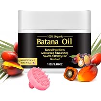 Batana Öl 100% Bio & Kaltgepresst – Für Haarwachstum, Wimpern & Augenbrauen, 60 Ml, Natürliches Pflegeöl