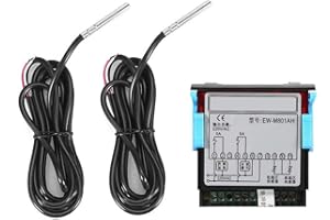 Niady Solarwarmwasserbereiter Temperaturregler Thermostat mit Sensor Digital Display