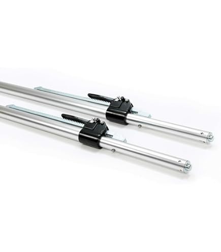 LOADCARE Aluminium spanbord, klembord, ladingbeveiliging, tussenwandsluiting, 400 daN, aluminium, personenauto, vrachtwagen, bestelwagen (1, 2,40-2,70 m