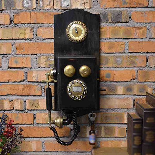 Retro Teléfono Viento Industrial Modelo Decoración del Hogar Decorac