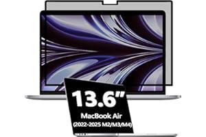 ‎PHIMOOS Nano Adsorption Blickschutzfilter Für MacBook Air 13,6/13 Zoll (2022-2025, M2/M3/M4), Anti-Blue Light,Anti-Blend, EEinfach zum Ab, Wiederverwendet Werden, Ultra Dünn Anti-Spy Datenschutzfilter