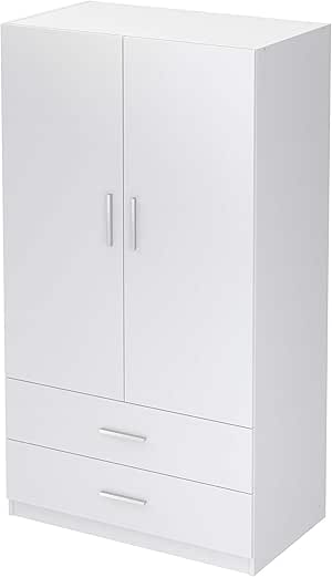 Movian Inari Modern 2 Door Wardrobe With 2 Drawers 57 X 100 X