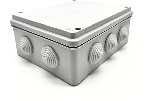 DOJA INDUSTRIAL | Boite de Derivation Electriqu | 190x150x70mm | IP54 | Boitier Etanche | Coffret Electrique Exterieur