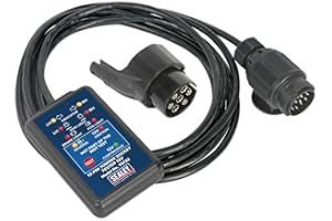 Sealey Tst22 13-Pin Towing Socket Tester 12V - Vosa Approved