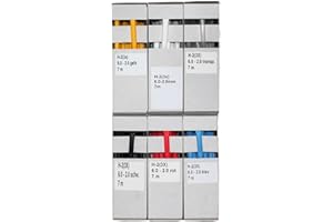 ‎IT-TRONICS Schrumpfschlauch 7m ; 3:1 6,0-2,0mm ; flexibel ; Rot