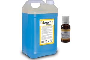 beamz High Density Smoke Fluid 5L with Energizer Scent Additive – Universal Fog Liquid for Fog & Haze Machines, DJ, Disco, Party & Stage Effects – Non-Toxic, Odour-Free & Long Lasting