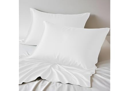 LINENWALAS 100 % ekologisk bambuörngott 2-pack, mjuka premium bambu-silkesörngott för hår och hud, k - Amazon Deal & Rabatt