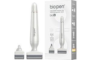 ‎BESTAUTY Derma Stamp 2 in 1 Upgrade 2025 – Austauschbare Köpfe 64 Pins + 120 Pins | 0–3,0 mm Einstellbar Dermastamp Microneedling | Gegen Haarausdünnung| Perfektes Thanksgiving- & Weihnachtsgeschenk (bio 4)