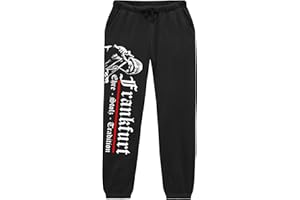 UGLYSHIRT Frankfurt Ehre & Stolz Herren Jogginghose | Ultras Sport Stadt Frankfurt Geschenk Frankfurt Hose Frankfurt Fanartikel | M1