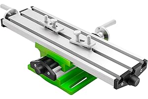 ESTABETER Kreuztisch Ständerbohrmaschine FräStisch Koordinatentisch Schraubstock Querschlitten Arbeitstisch Bohrtisch Support Multifunktion Mini FräSmaschine Compound Kreuzschlitten Tischbohrmaschine