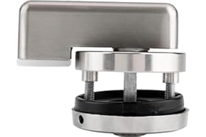 FTVOGUE Serrure de Porte en Alliage de Zinc, Serrures à Pêne Dormant pour les toilettes publiques