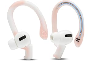 WC HookZ Pro 3 - Justerbara öronkrokar för AirPods Pro 3 | Av Wicked Cushions | Formbar kärna, anpassad passform, säker och bekväm, patentsökt
