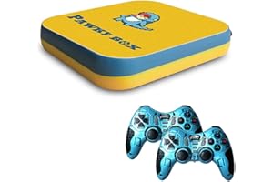 Tianbi Retro Video Game Consoles, Compatible for HDMI 4K Wireless TV Game Console Output Consoles, with 2 Wireless Gamepad Cooling Bracket and TF Card, Built-In 33000-50000 Games