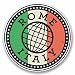 Produktbild 2 x 10cm/100mm Rom Italien ItaliaVinyl SELBSTKLEBENDE STICKER Aufkleber Laptop reisen Gepäckwagen iPad Zeichen Spaß #9842