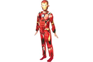 Rubie's Oficjalny kostium Marvel Avengers Iron Man Deluxe dziecięcy kostium superbohatera dla dzieci