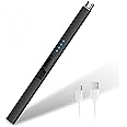 LIT, Glam, accendino usb ricaricabile, antivento, elettronico, al plasma senza fiamma, accendigas per cucina fornello candele barbecue e campeggio, portatile, bianco