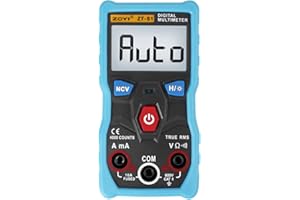 UNI-T Multimètre numérique,véritable multimètre numérique RMS avec un écran LCD rétroéclairé de 4000 points,plage automatique,engrenage d'identification automatique,anti-brûlure,maintien des données NCV