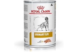 Royal Canin Veterinary Urinary s/o Canine Mousse | 12 x 410 g | Aliment complet diététique pour chiens adultes | Pour les chiens souffrant de troubles urinaires