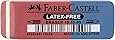 Faber-Castell 187040 Natural Rubber Eraser - Red/Blue