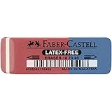 Faber-Castell 187040 Natural Rubber Eraser - Red/Blue
